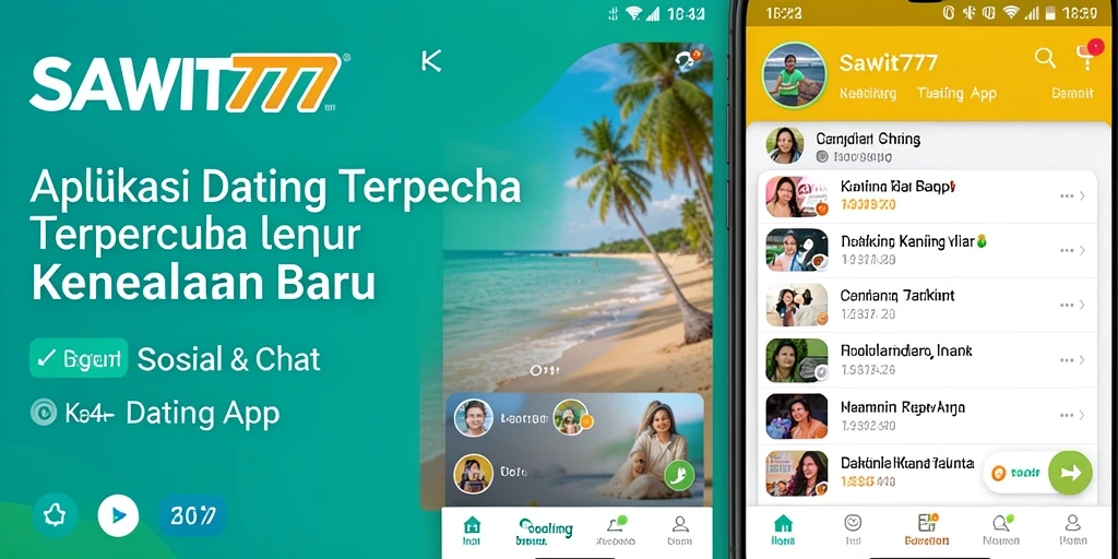 Antarmuka pengguna SAWIT777 yang modern dan intuitif.